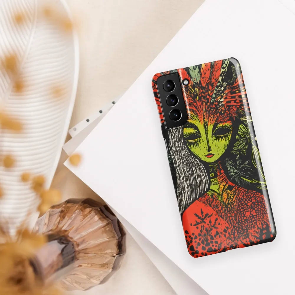 Mystical Flora: A Surreal Portrait