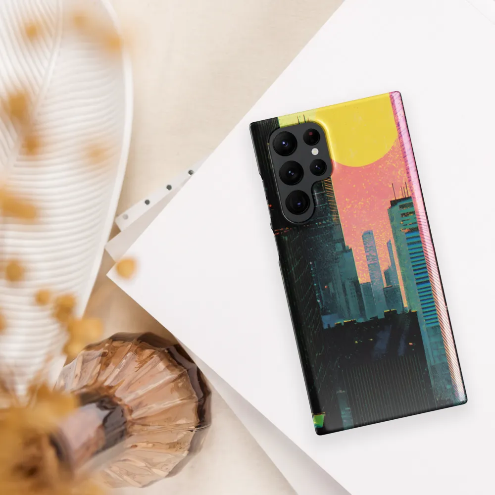 Nostalgic Urban Dreamscape | Phone Case |  S22 Ultra | Snap Case | Glossy