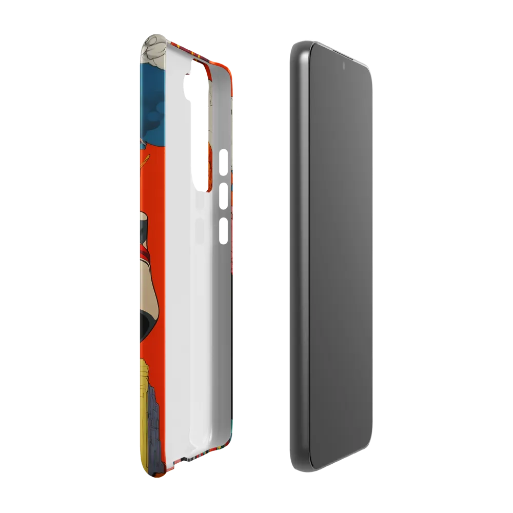 Eruption of Power | Phone Case |  S22 Plus | Snap Case | Matte