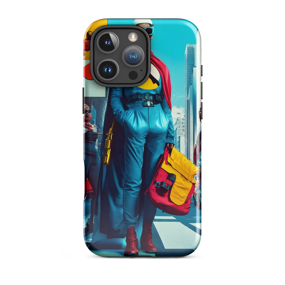 Urban Power: A Superhero's Stance