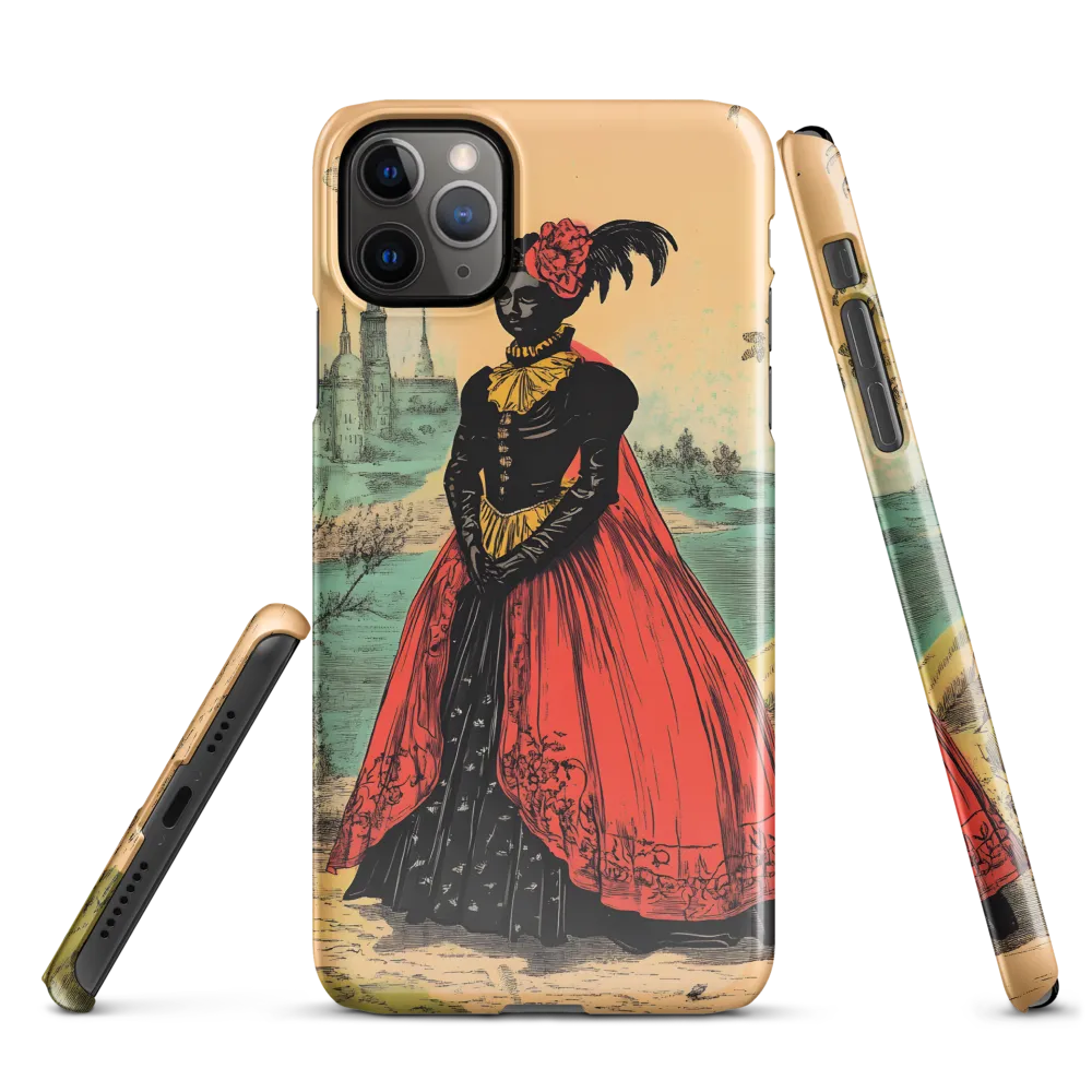 Elegance in Red and Gold | Phone Case |  11 Pro Max | Snap Case | Glossy