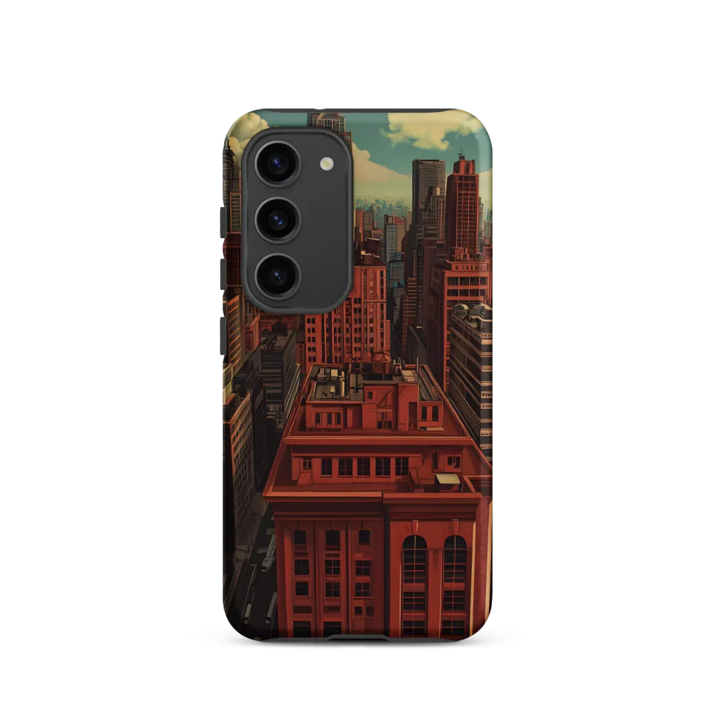 Urban Reverie: A Journey Through the City | Phone Case |  S23 | Tough Case | Matte