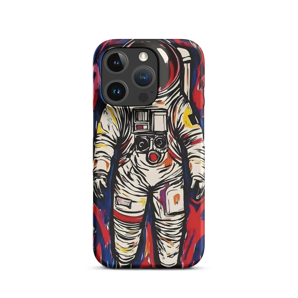 Astronaut in Chromatic Flux