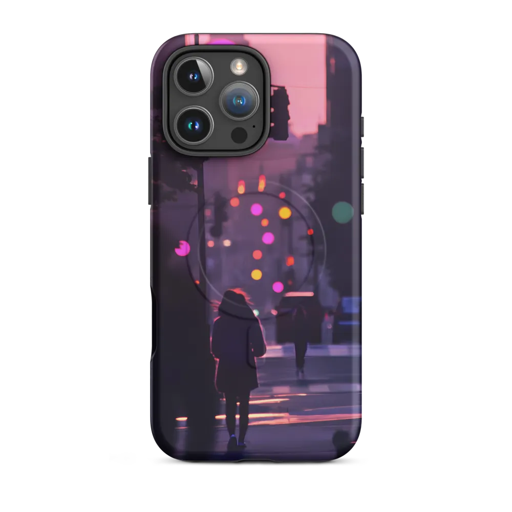 City Silhouettes at Dusk | Phone Case |  16 Pro Max | MagSafe® Tough Case | Matte