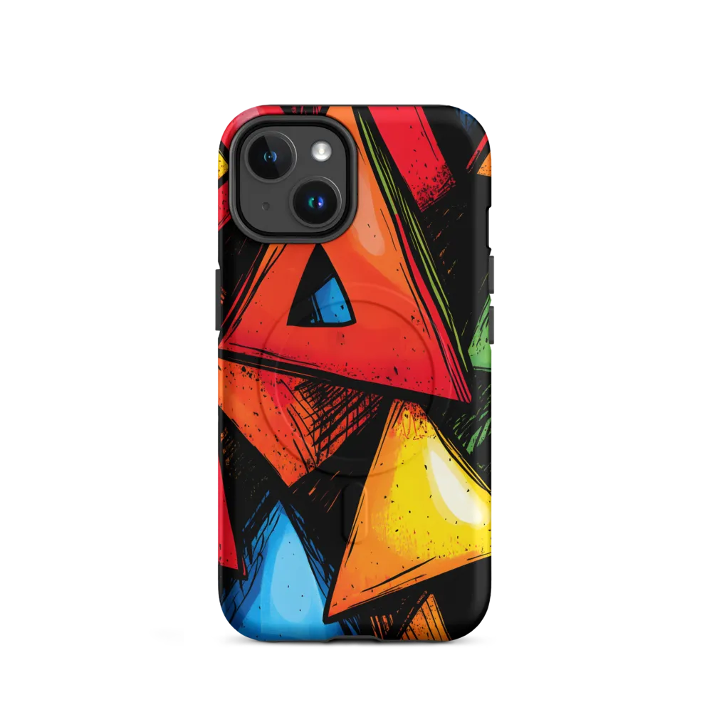Vibrant Triangles in Abstract Harmony
