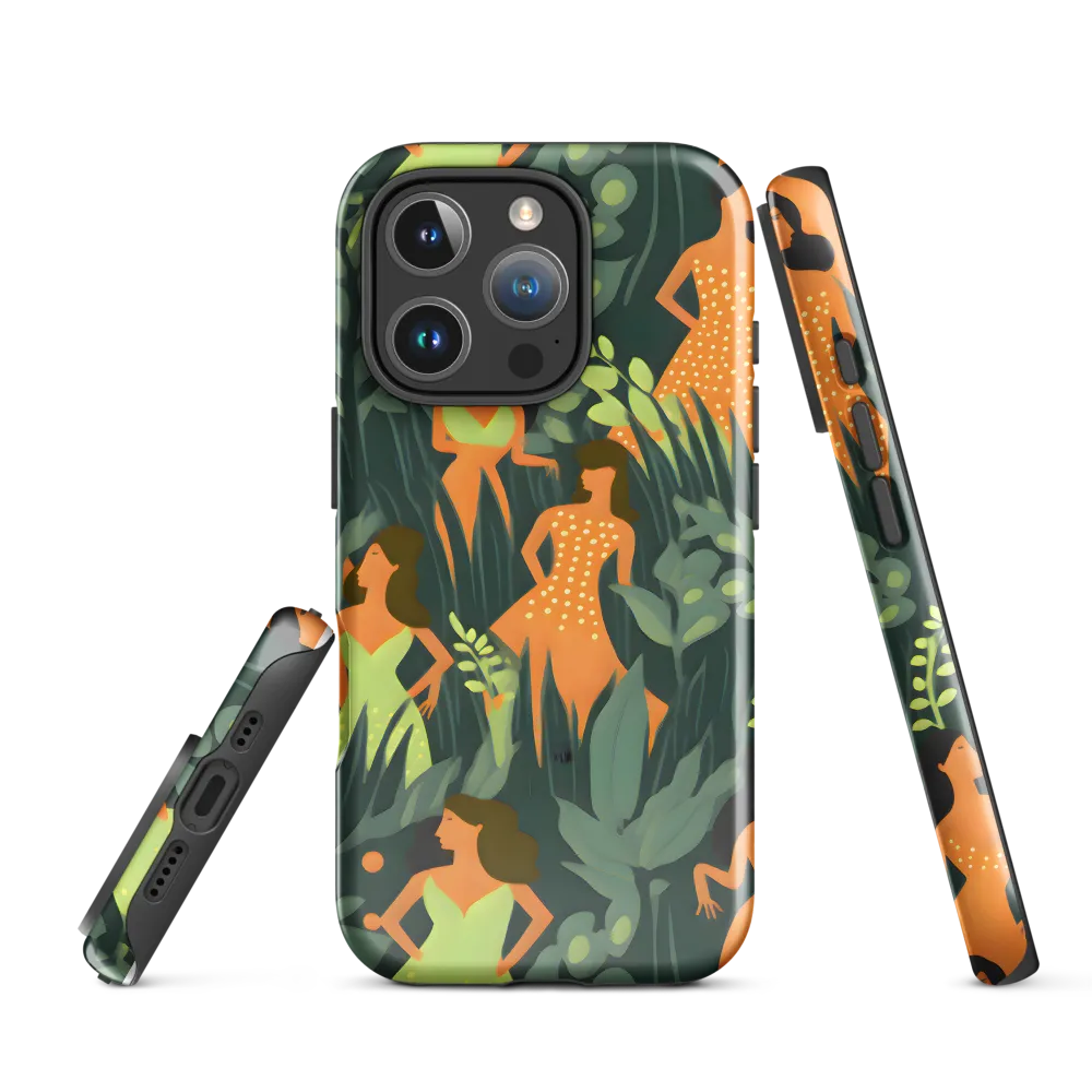Playful Harmony in Patterns | Phone Case |  16 Pro | Tough Case | Glossy