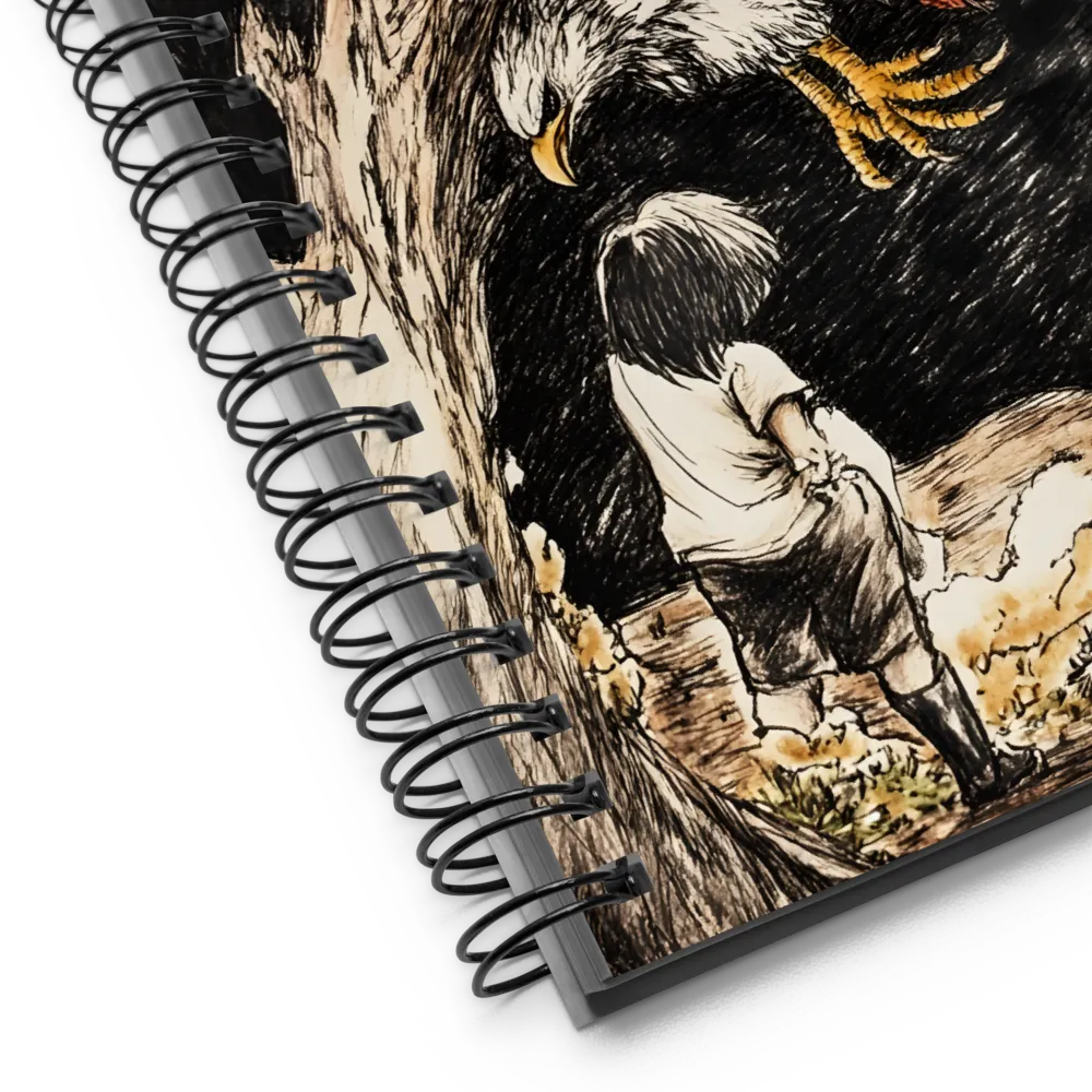 Awakening of the Guardian | Spiral Notebook