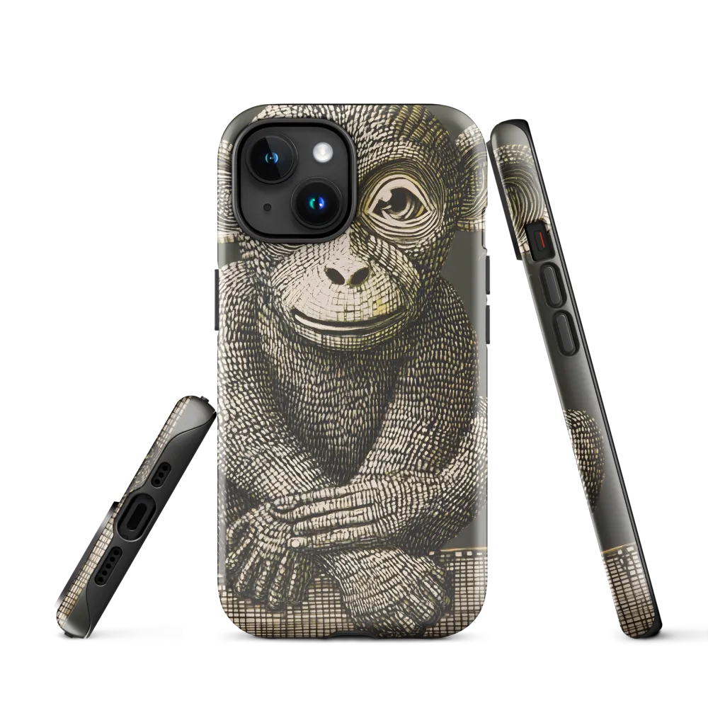 Intricate Primate Portrait