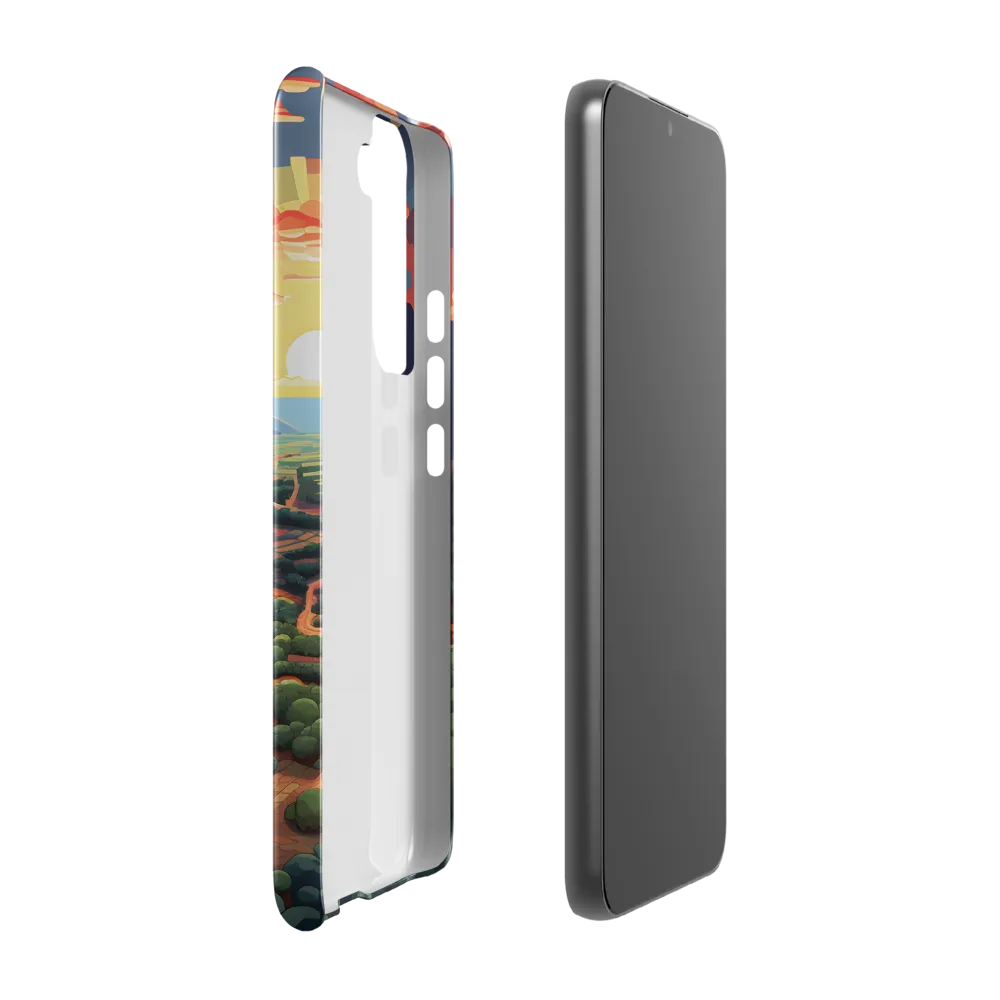 Desert Serenity at Dusk | Phone Case |  S22 Plus | Snap Case | Glossy
