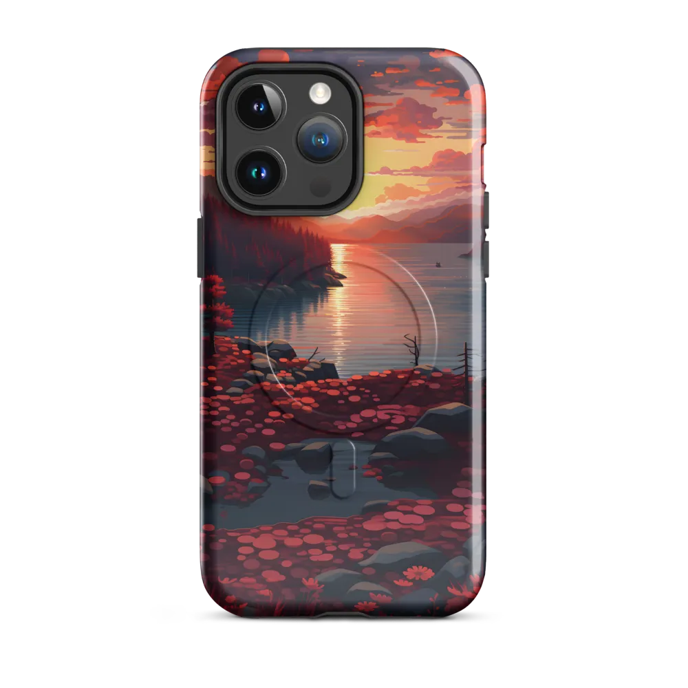 Serenity at Dusk | Phone Case |  14 Pro Max | MagSafe® Tough Case | Glossy