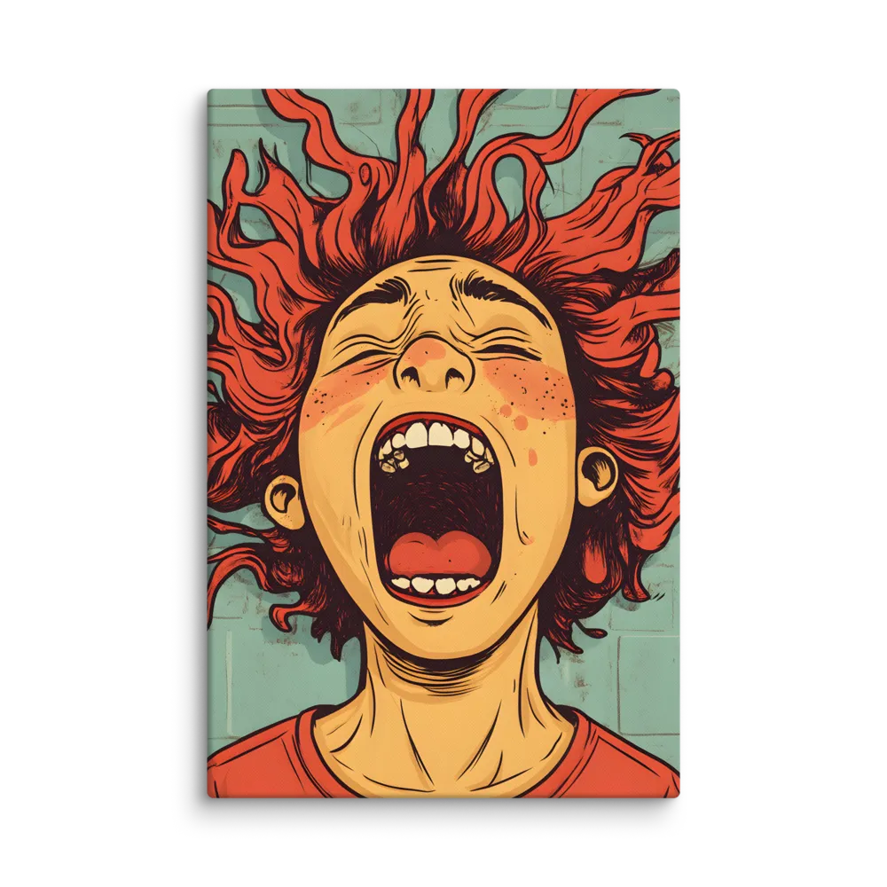 Fury Unleashed | Canvas | 24″×36″