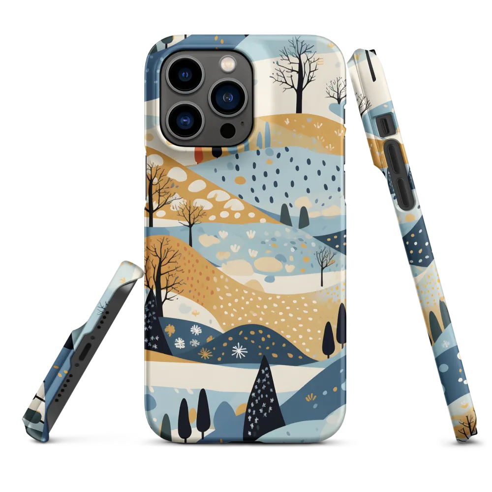 Whispers of a Playful Landscape | Phone Case |  14 Pro Max | Snap Case | Matte