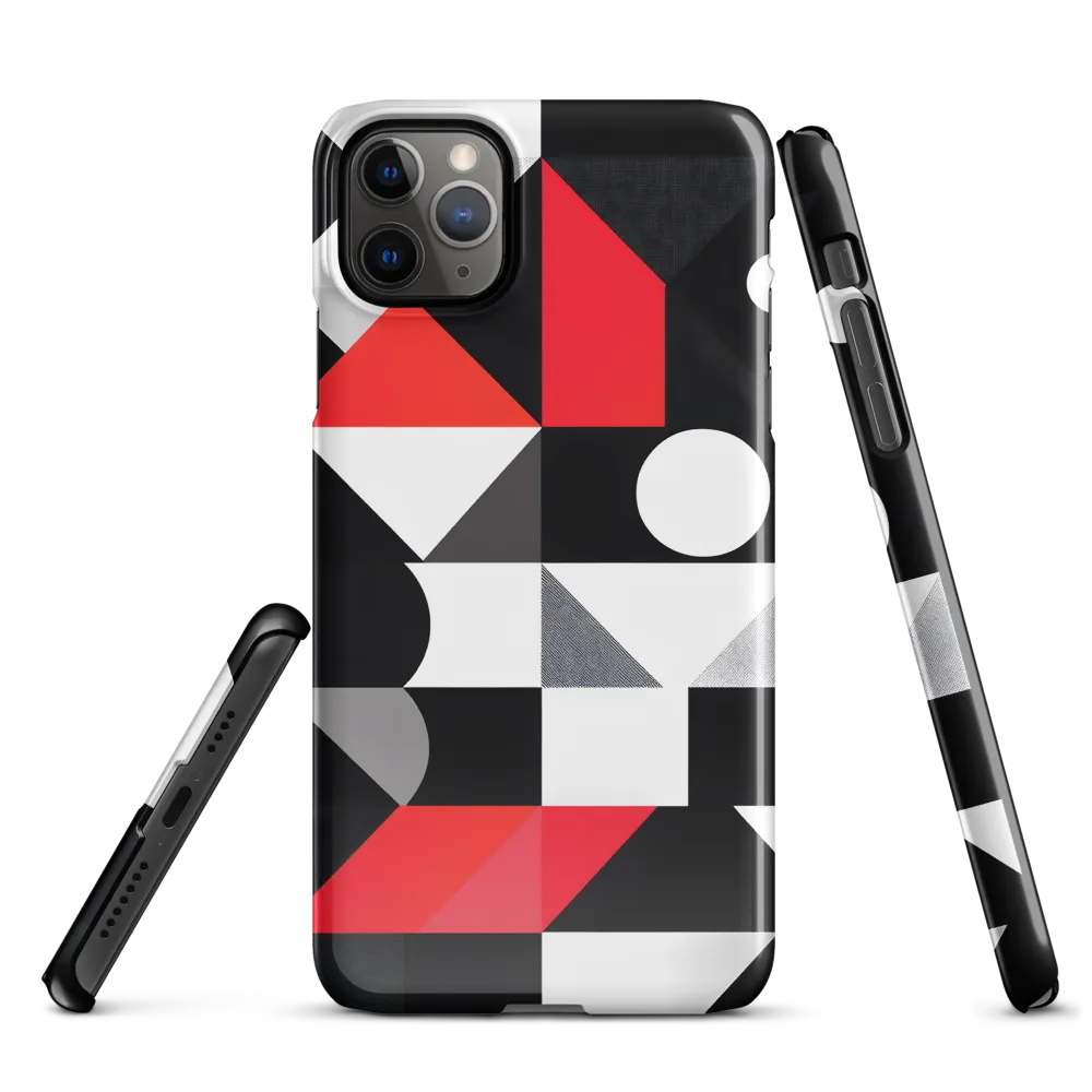 Dynamic Geometric Composition | Phone Case |  11 Pro Max | Snap Case | Glossy