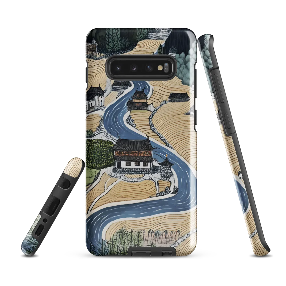 Harmony of Water and Fields | Phone Case |  S10 Plus | Tough Case | Glossy