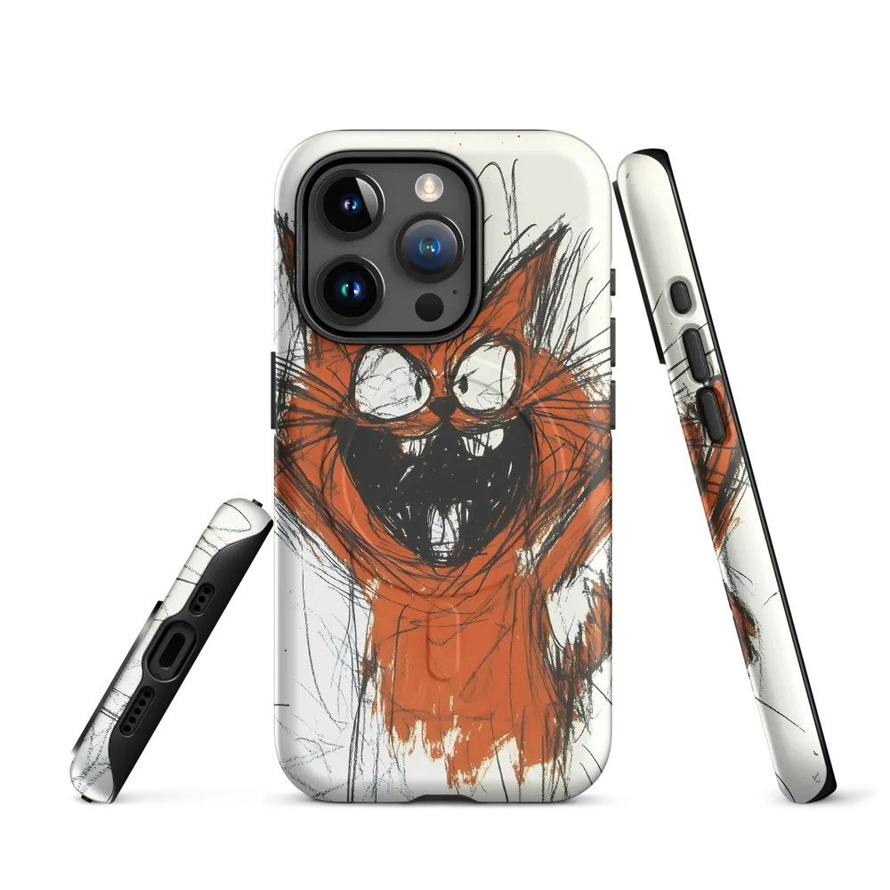 Joyful Cat Creation | Phone Case |  15 Pro | MagSafe® Tough Case | Matte