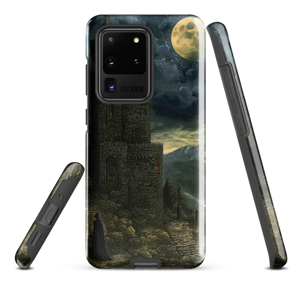 Whispers of the Moonlit Castle | Phone Case |  S20 Ultra | Tough Case | Glossy