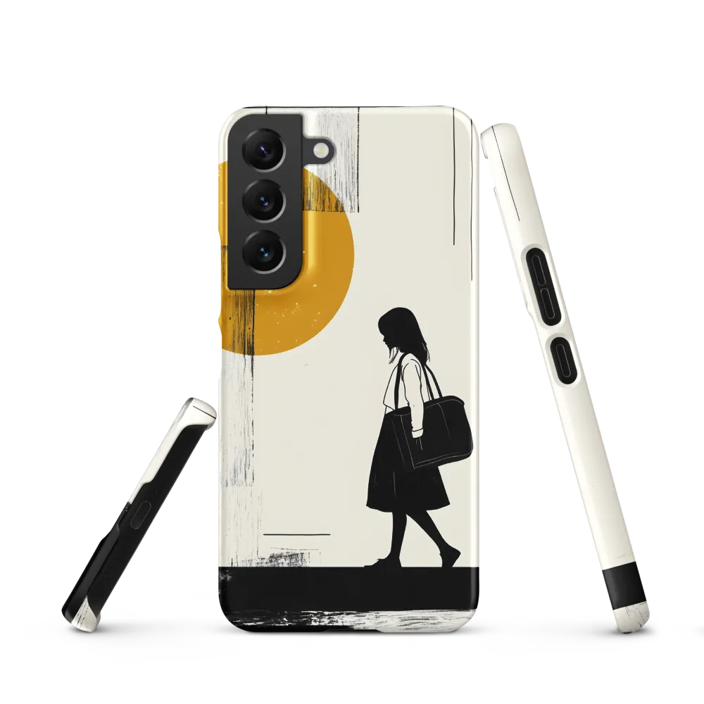 Silent Steps | Phone Case |  S22 | Snap Case | Matte