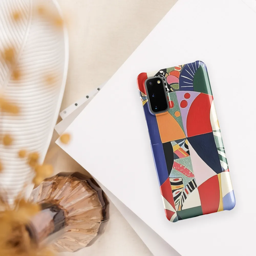 Dynamic Mosaic Symmetry | Phone Case |  S20 | Snap Case | Glossy