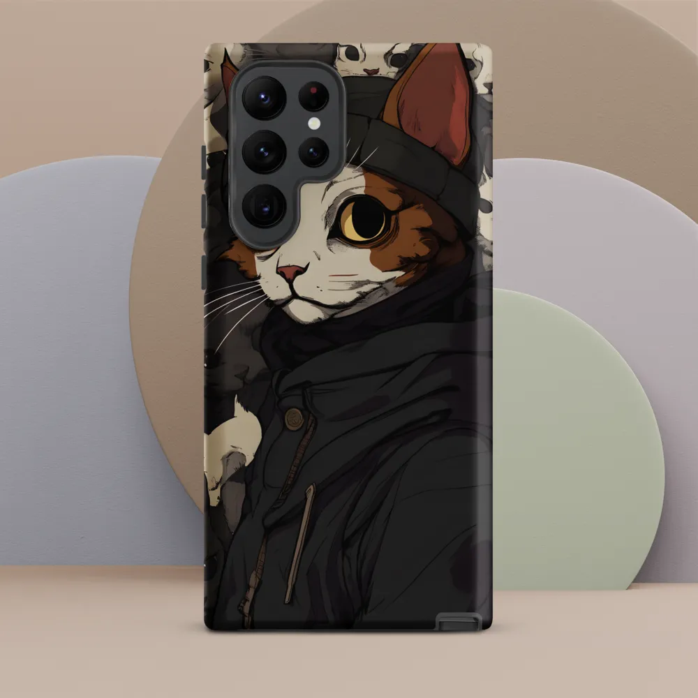 Whimsical Cat Portrait