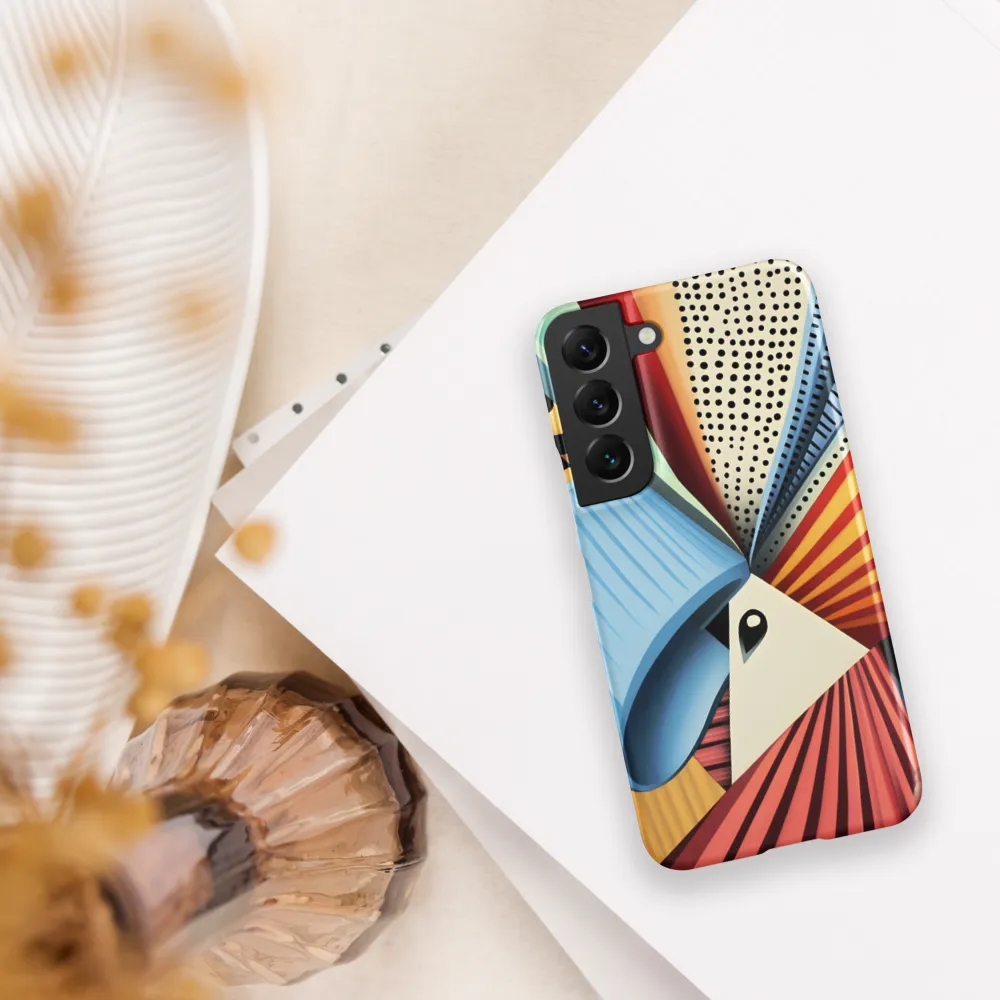 Symphony of Shapes | Phone Case |  S22 | Snap Case | Matte