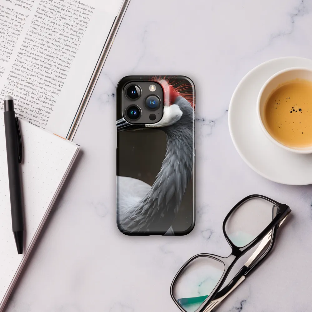Ember-Crested Elegance | Phone Case |  15 Pro | Snap Case | Glossy