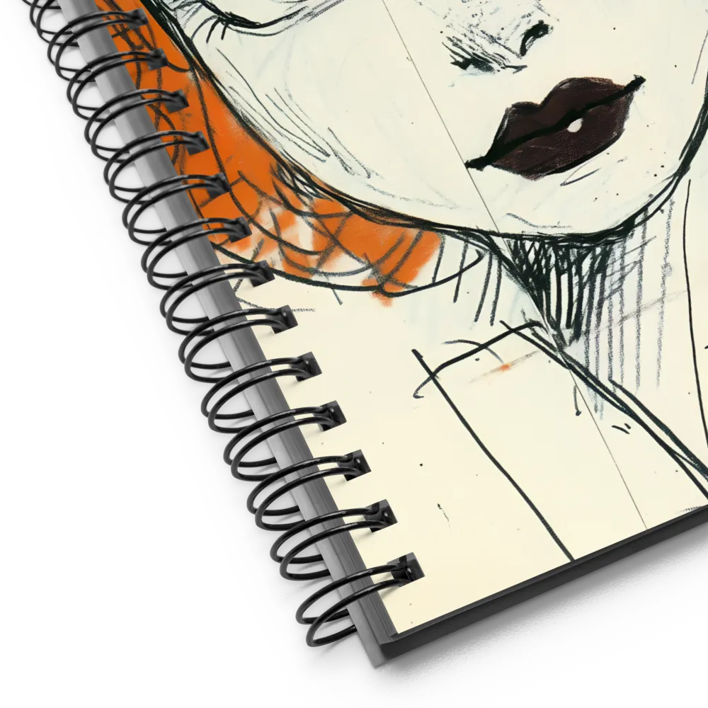 The Bold Gaze | Spiral Notebook