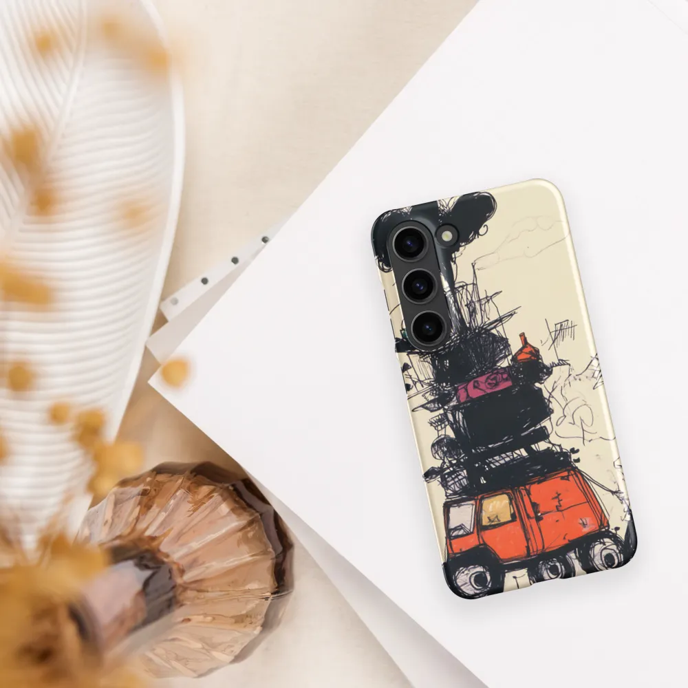 The Whimsical Hauler | Phone Case |  S23 | Snap Case | Matte