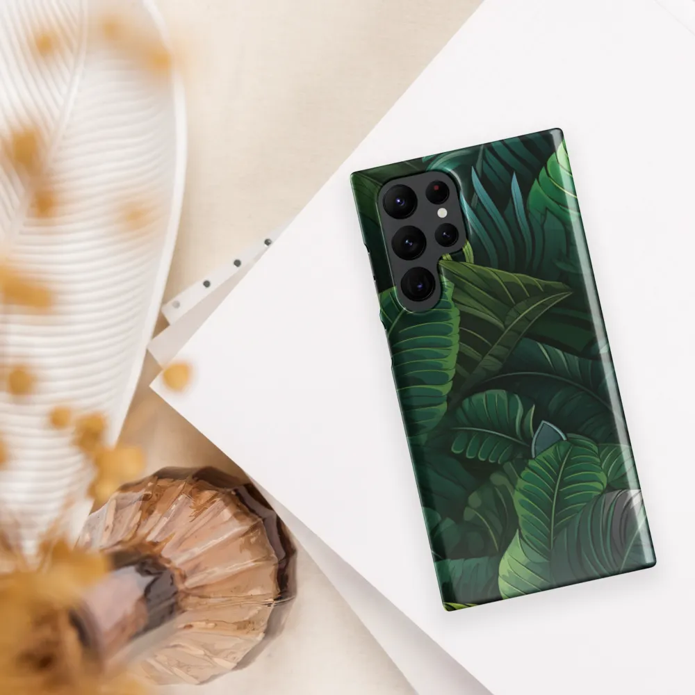 Lush Canopy: A Tropical Foliage Study