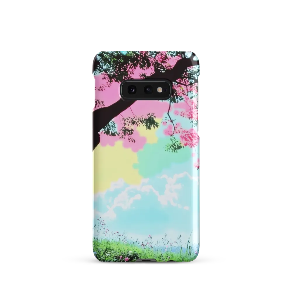 Pastel Dreams: A Surreal Tree Landscape