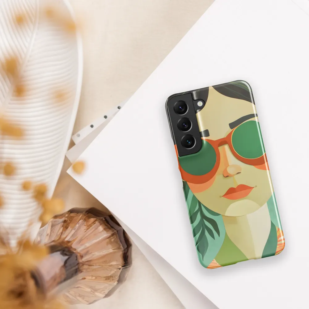 Bold Serenity: A Modern Portrait