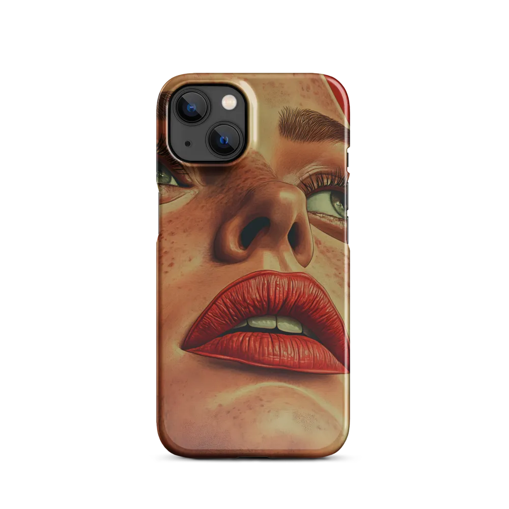 Red Intensity: A Portrait of Elegance