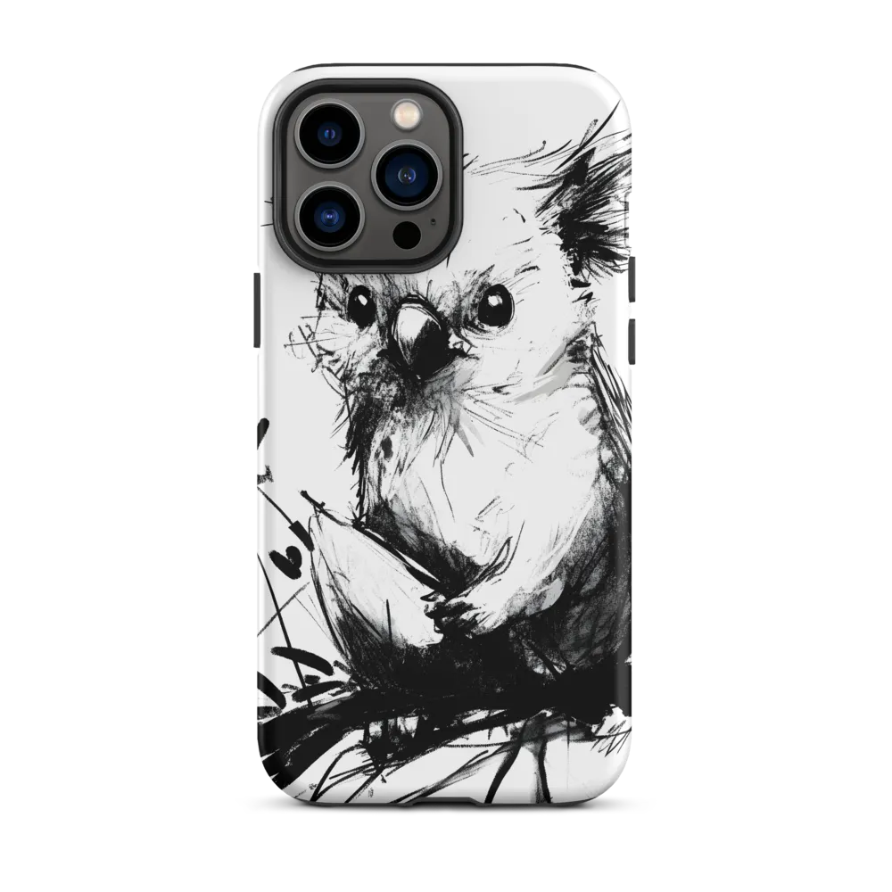 Whimsical Koala in Ink