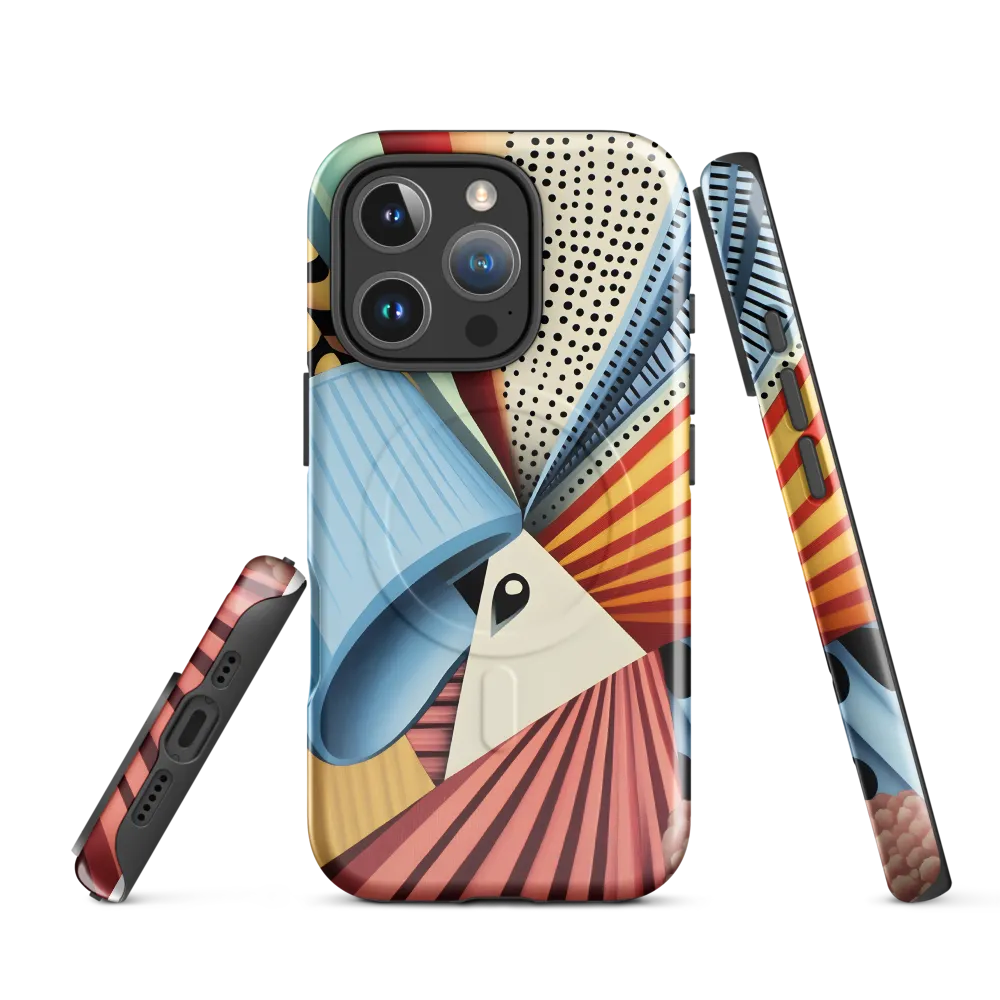 Symphony of Shapes | Phone Case |  16 Pro | MagSafe® Tough Case | Glossy