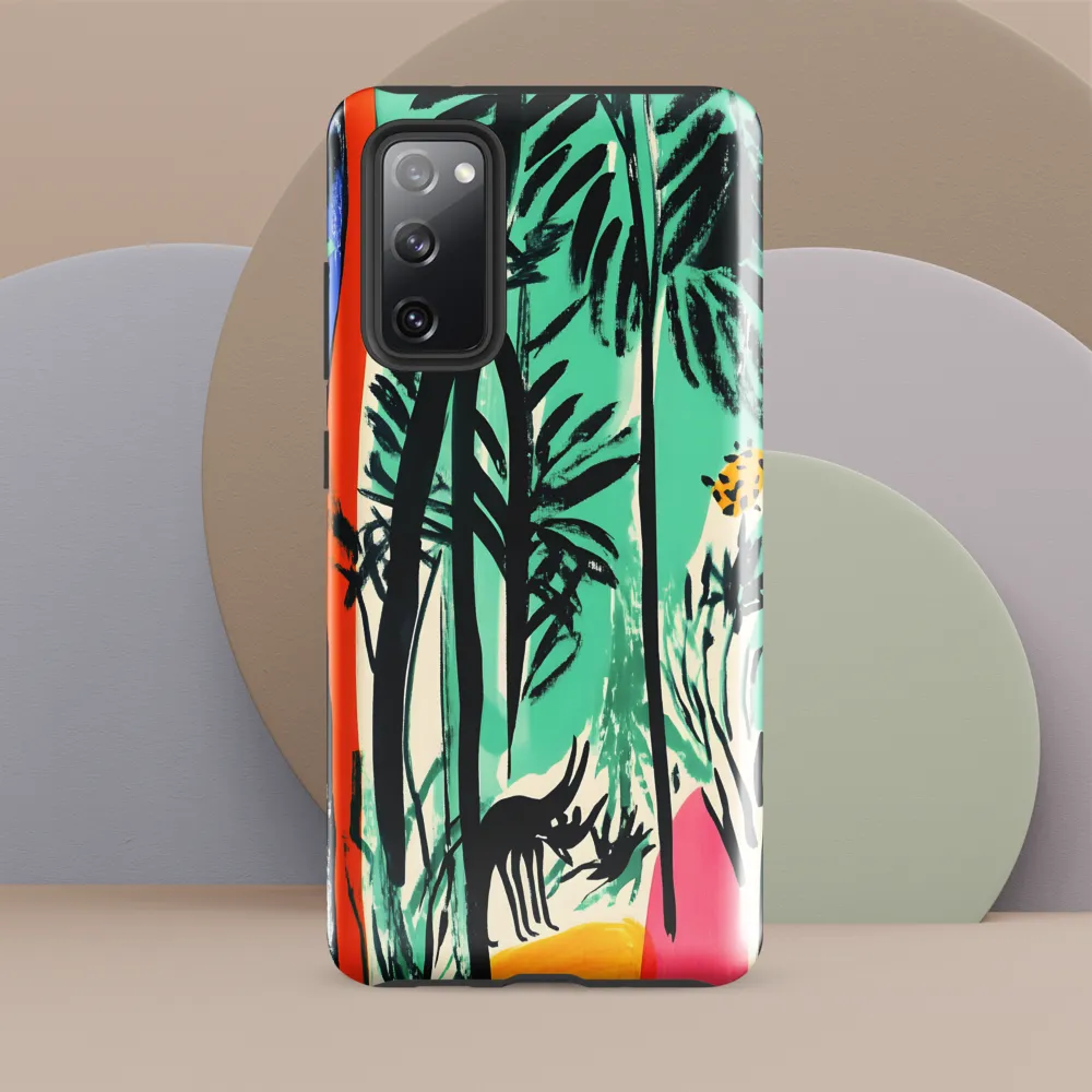 Whispers of the Jungle | Phone Case |  S20 FE | Tough Case | Glossy