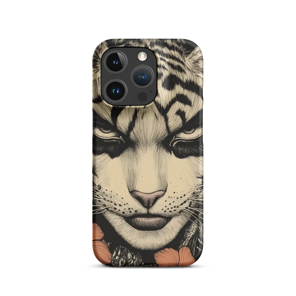 Feline Majesty: The Human-Leopard Connection | Phone Case |  16 Pro | Snap Case | Matte