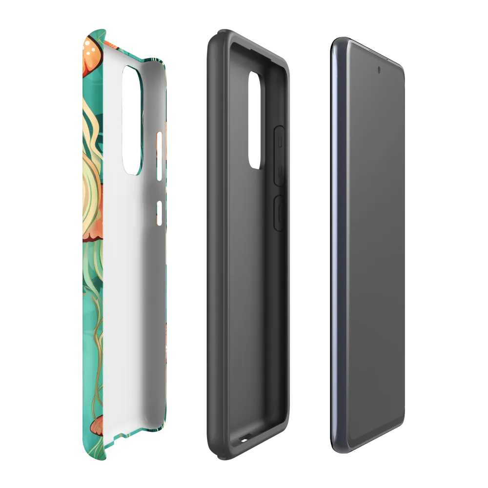 Ethereal Dance of Jellyfish | Phone Case |  S20 FE | Tough Case | Matte