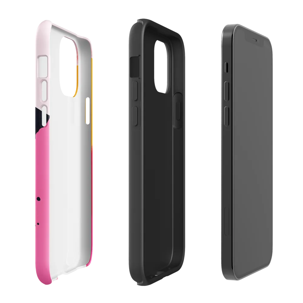 Magenta Sweep — Study in Drips and Fields