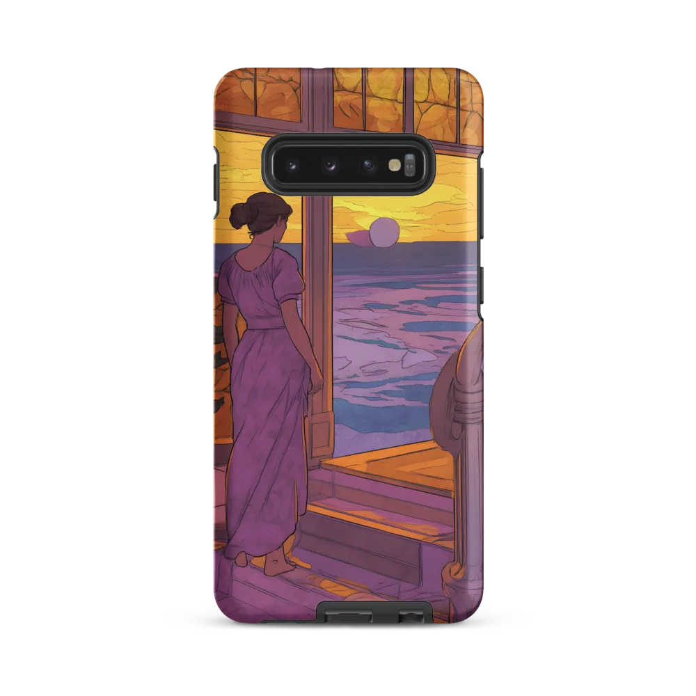 Whispers of the Sunset | Phone Case |  S10 Plus | Tough Case | Matte