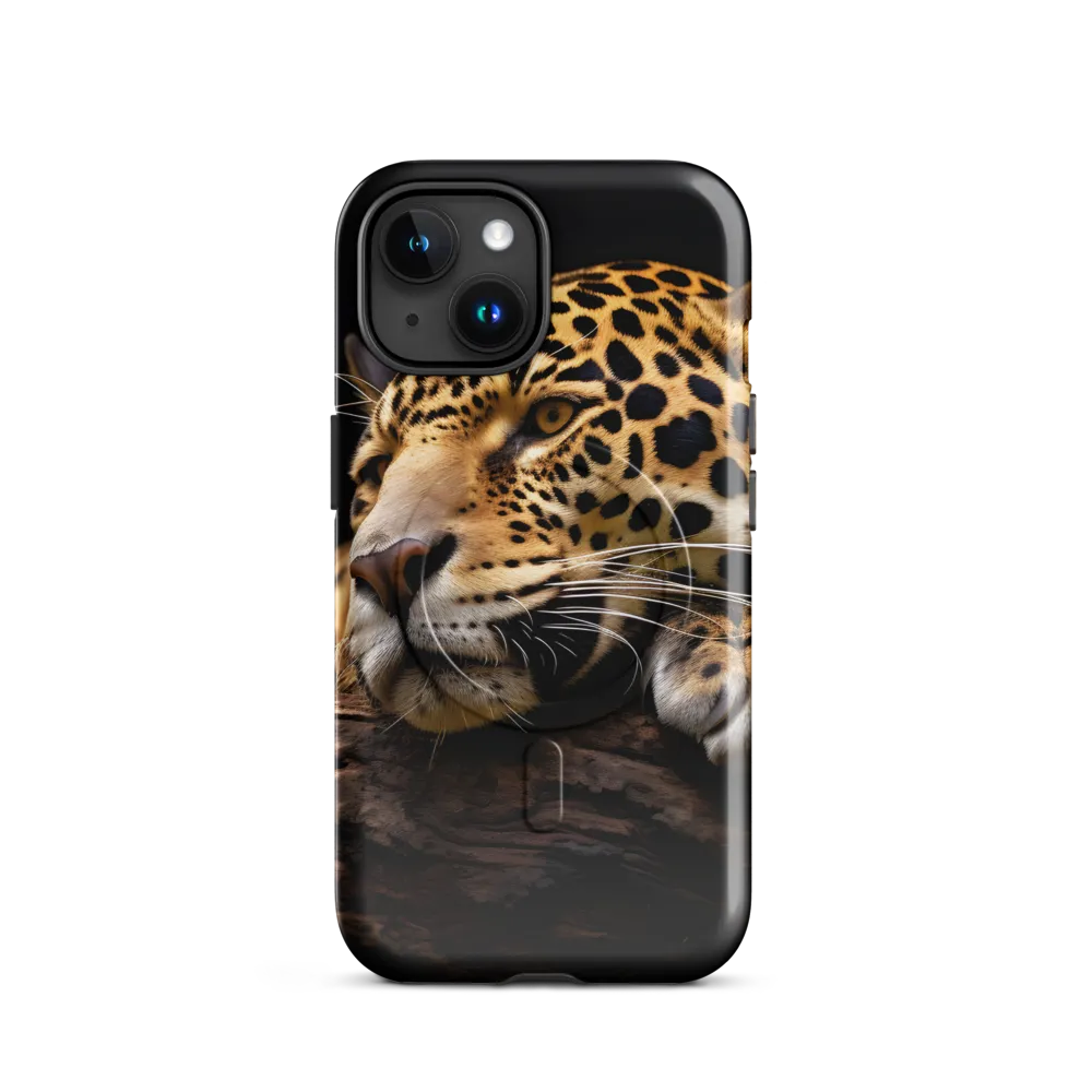 Tranquil Majesty: The Resting Leopard