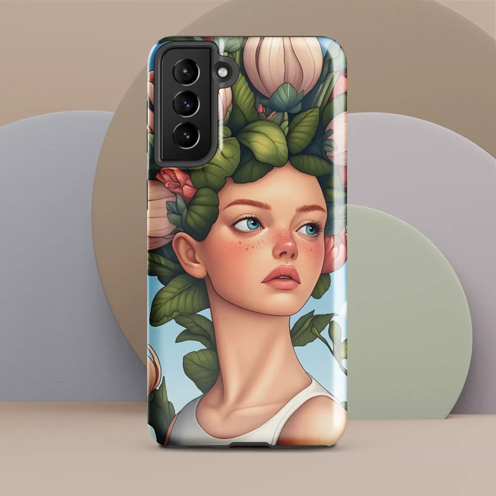 Whispers of Serenity | Phone Case |  S21 Plus | Tough Case | Glossy