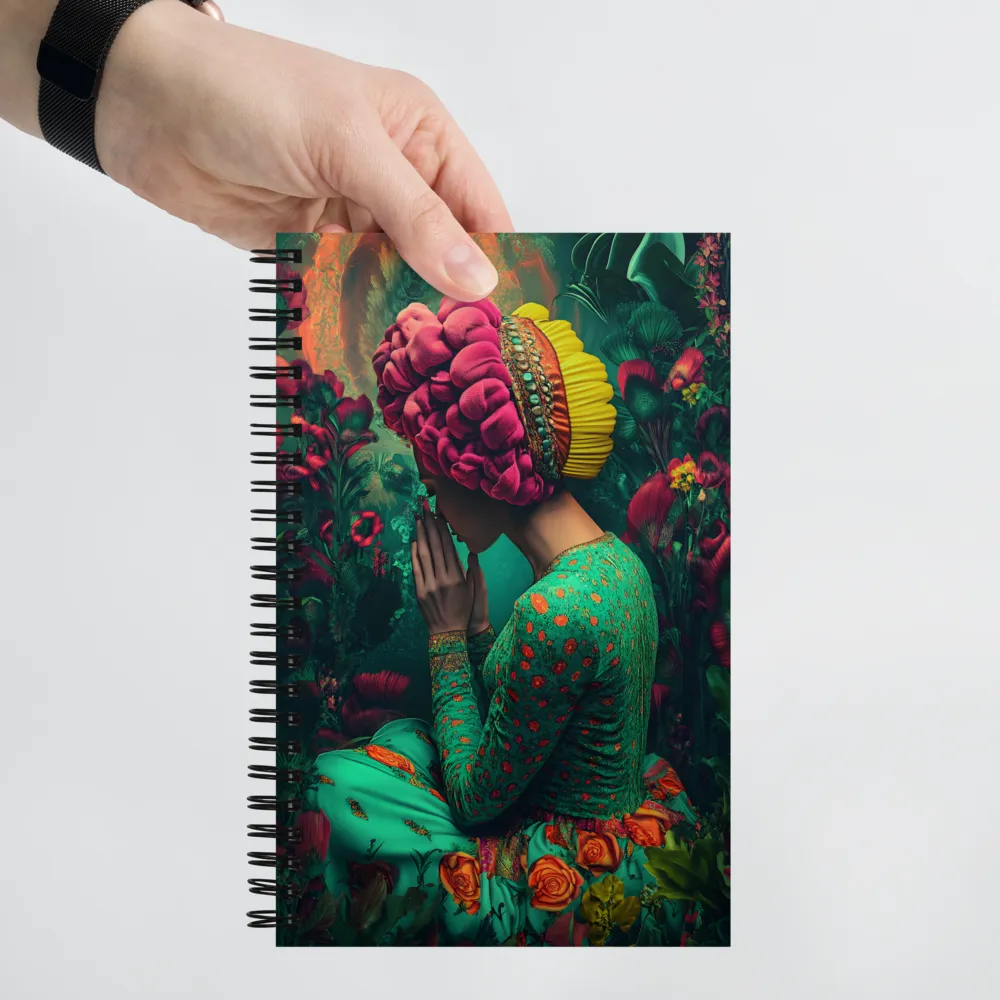 Harmony in Bloom | Spiral Notebook