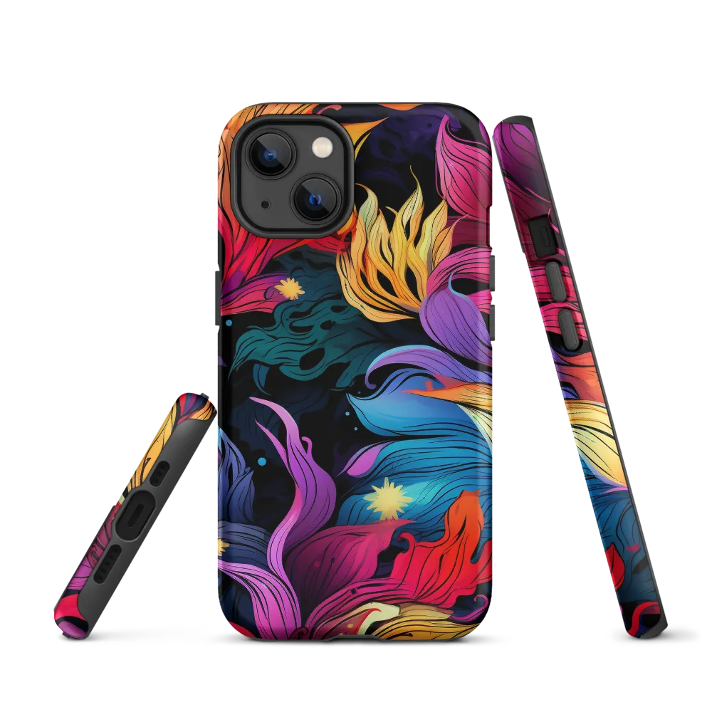 Floral Symphony | Phone Case |  13 | Tough Case | Matte