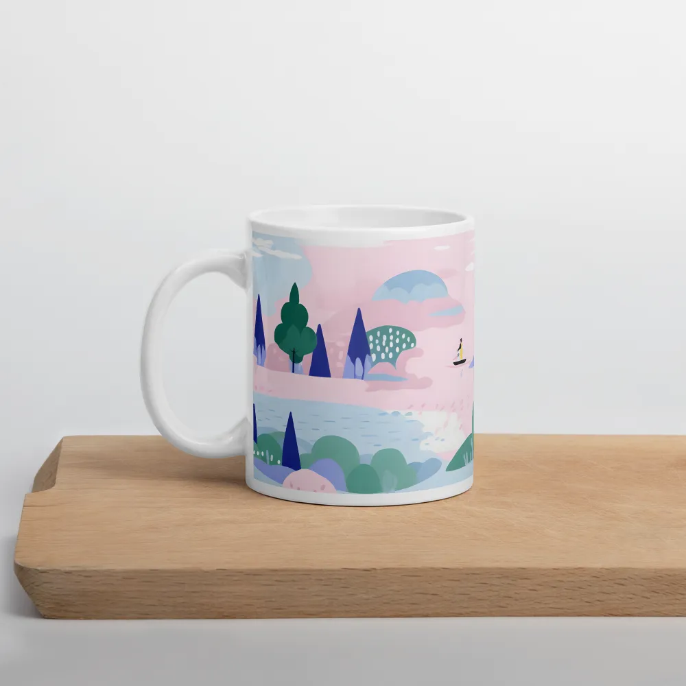 Whimsical Reflections: A Journey Through Landscapes | Mugs | Multiple Sizes & Colors