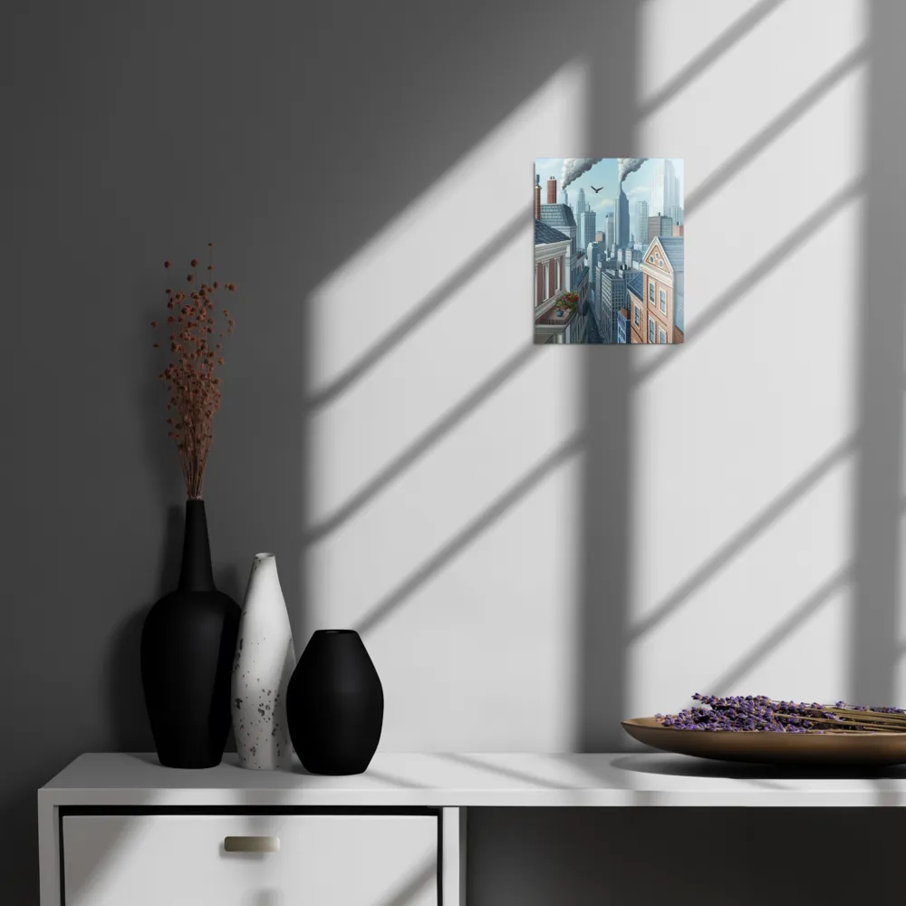 Urban Symphony | Metal Print | 8″×10″