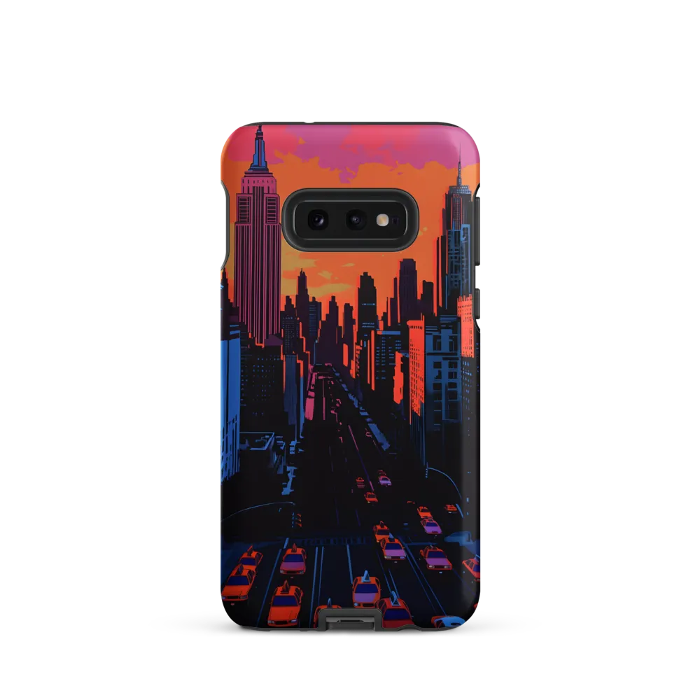 Sunset Over Skyscrapers