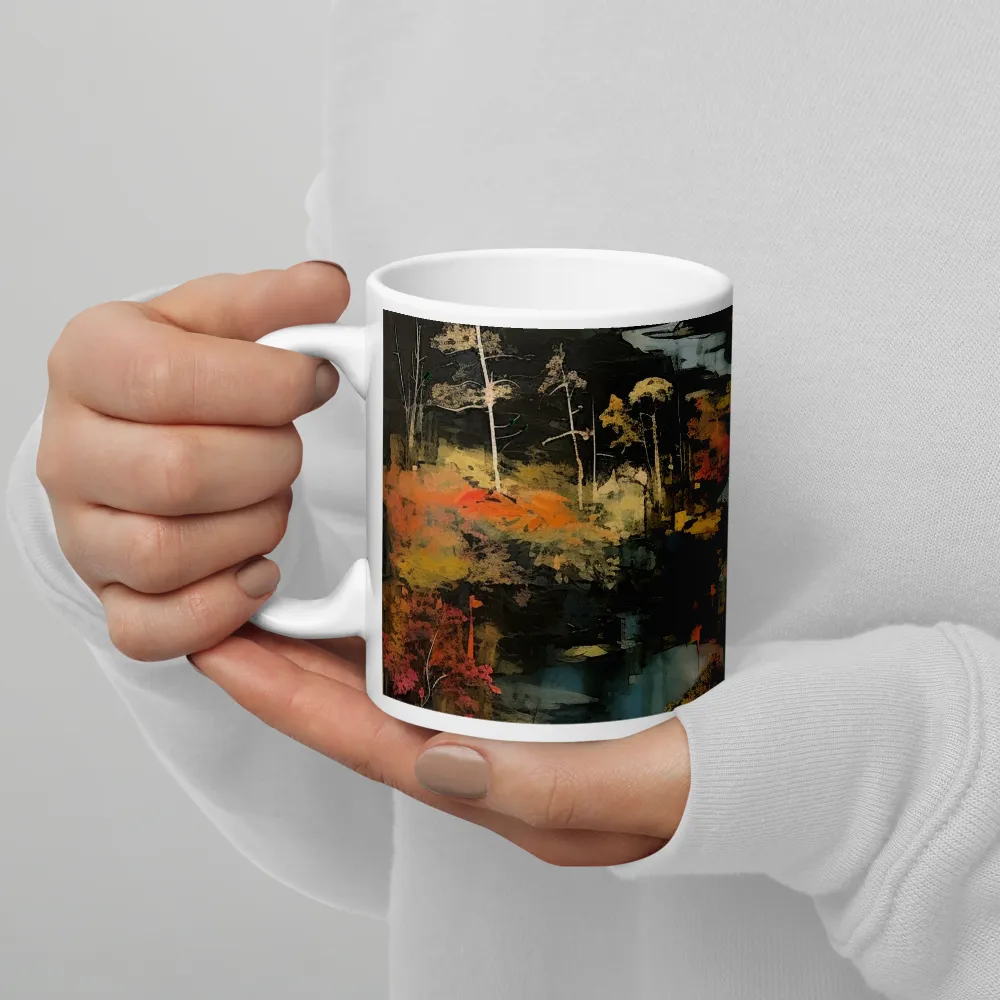 Harmony of Nature: An Abstract Journey | Mugs | Multiple Sizes & Colors