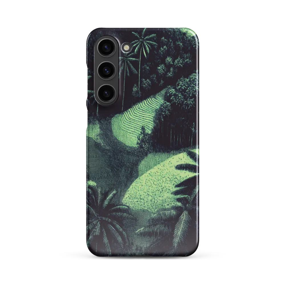 Harmony in Green: A Surreal Landscape