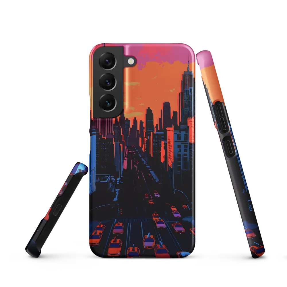 Sunset Over Skyscrapers