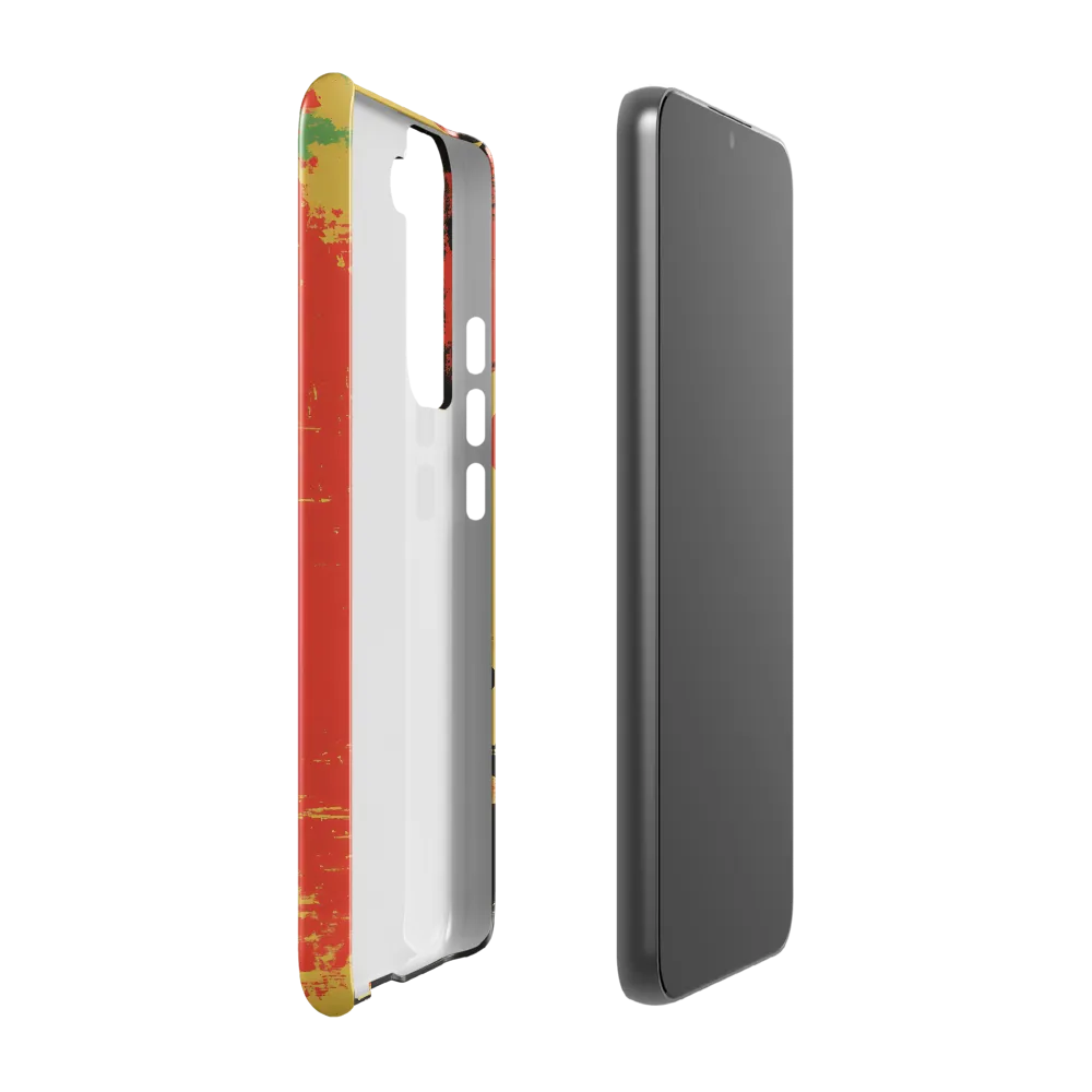 Journey to the Stars: A Retro-Futuristic Landscape | Phone Case |  S22 Plus | Snap Case | Glossy