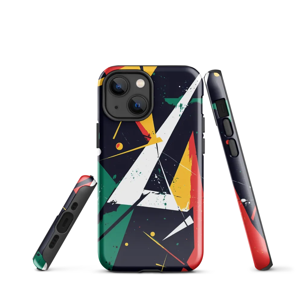 Dynamic Geometries | Phone Case |  13 mini | Tough Case | Glossy